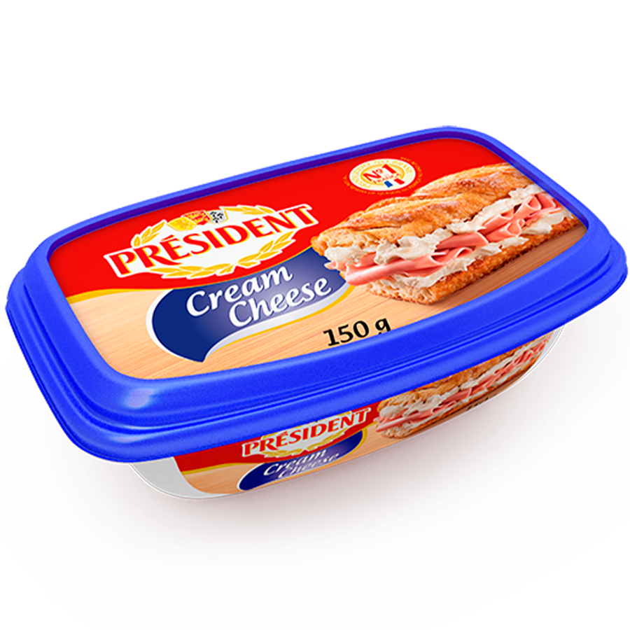 Cremes Président – Cream cheese Tradicional 150g