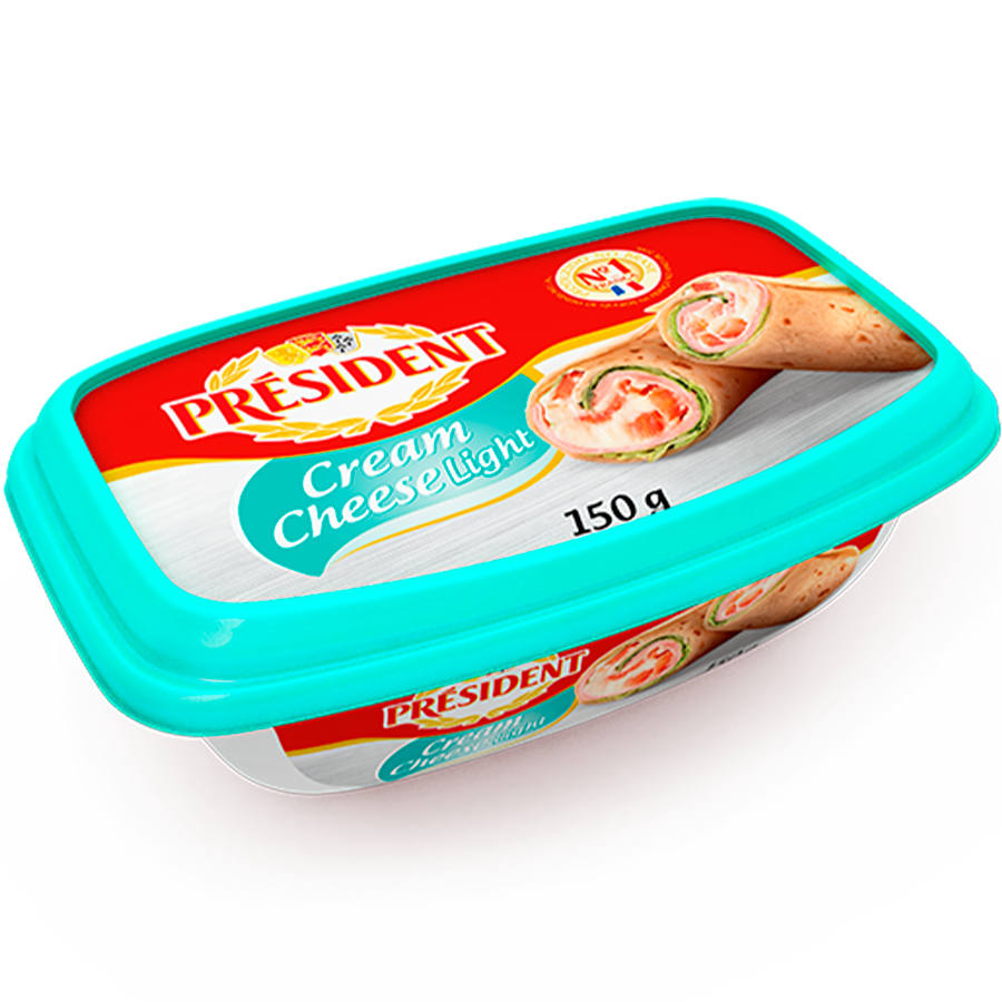 Cremes Président - Cream cheese Light 150g