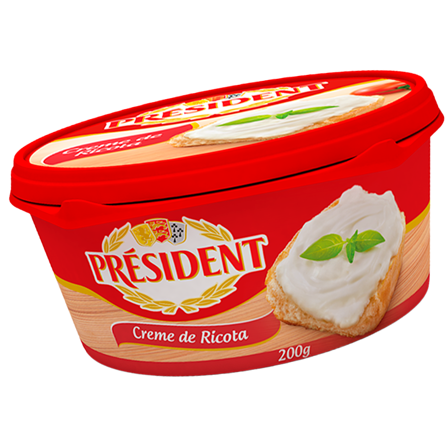 Cremes Président – Creme de ricota Tradicional 200g