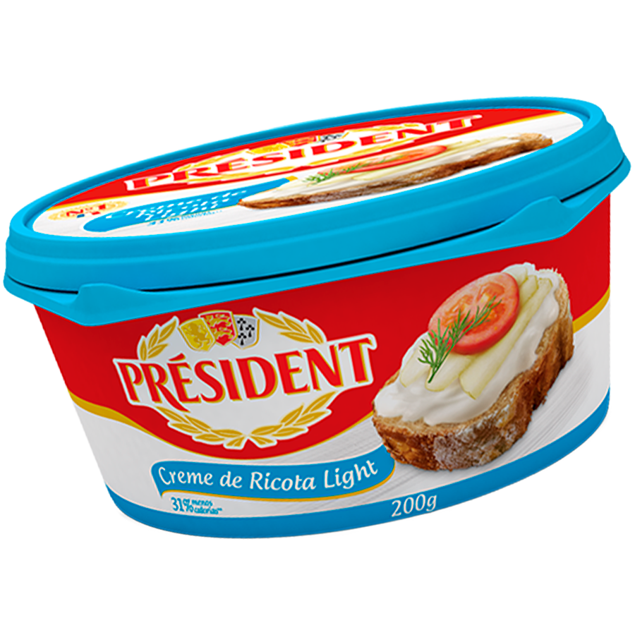 Cremes Président - Creme de ricota Light 200g