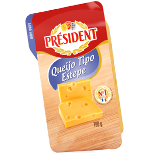 Queijo Président – Estepe Peça (peso variável) 160g