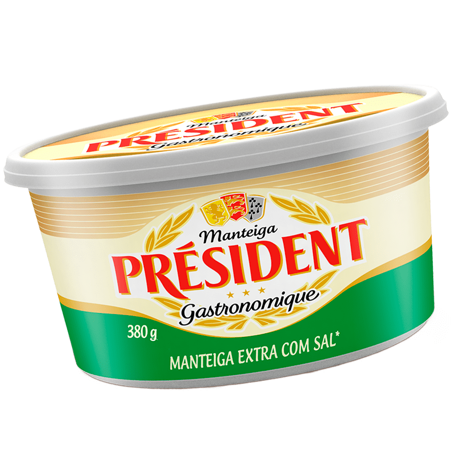 Manteiga Président – Pote com sal 380g