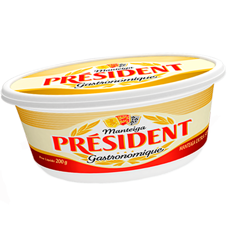 Manteiga Président – Pote sem sal 200g