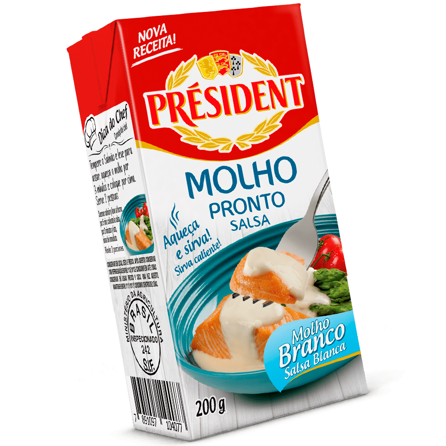 Cremes Président – Molho Branco