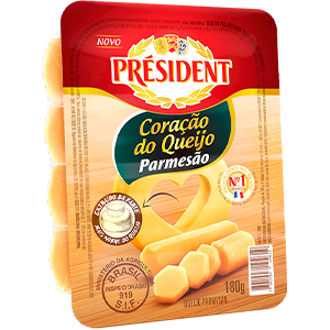 Queijo Président - Parmesão Cilindro 180g