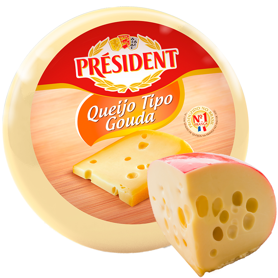 Queijo Président – Gouda Unid 160g
