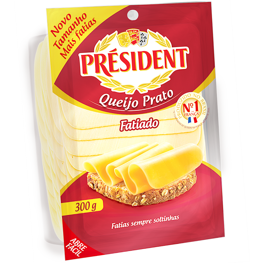 Queijo Président – Prato Fatiado 300g