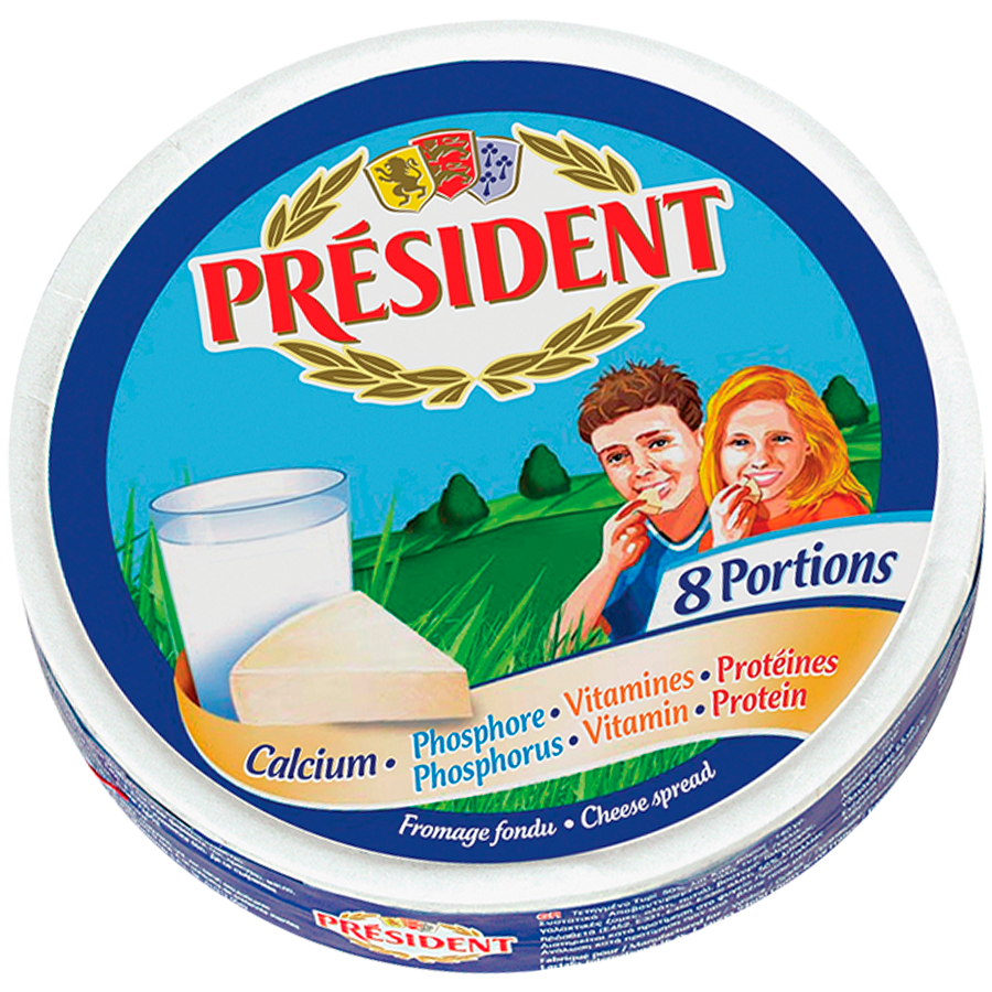 Queijo Président – Queijo processado Unid 140g