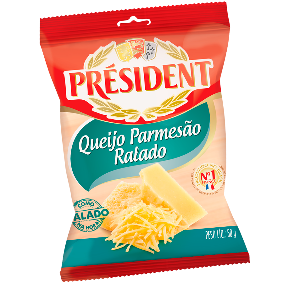 Queijo Président – Parmesão Ralado 50g